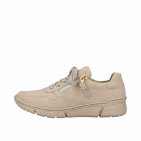 Rieker sneakers i beige til dame 1