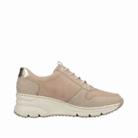 Rieker sneakers i beige til dame 2