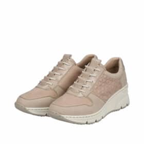 Rieker sneakers i beige til dame 3