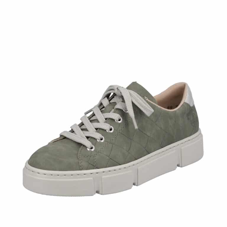 Rieker sneakers i grøn til dame