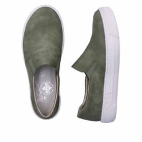 Rieker sneakers i grøn til dame 2