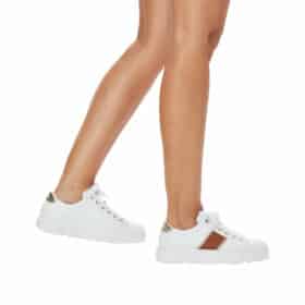 Rieker sneakers i hvid til dame 3