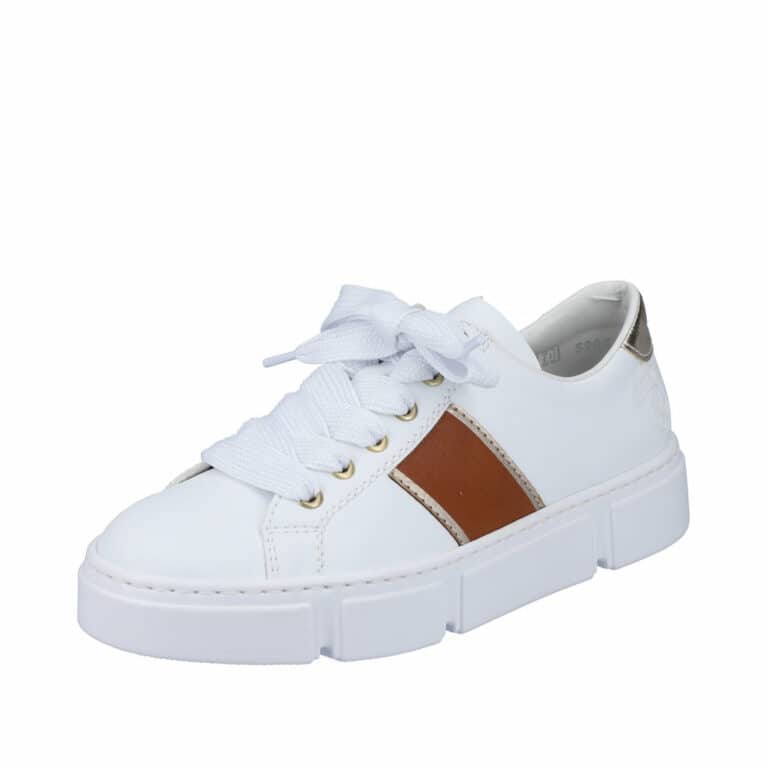 Rieker sneakers i hvid til dame