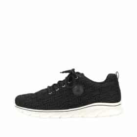 Rieker sneakers i sort til dame 1