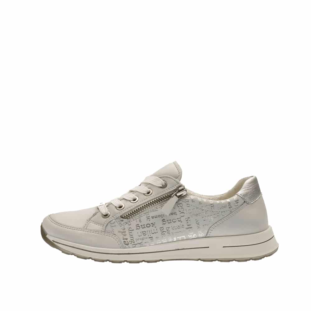 Ara Sneakers Hvid/Sølv til Dame 24801-09