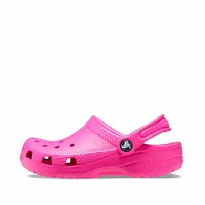Crocs sandal til børn i pink med rem
