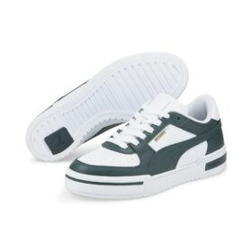 puma sneakers dame i grøn med snøre