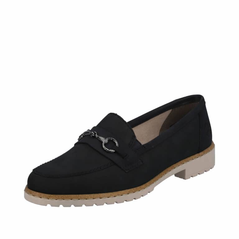 rieker-loafer-dame-blå