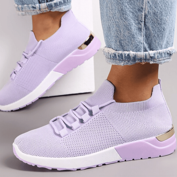 Amour Sneakers i Lilla til Dame