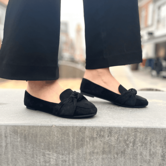 Amour loafer i sort til dame 2