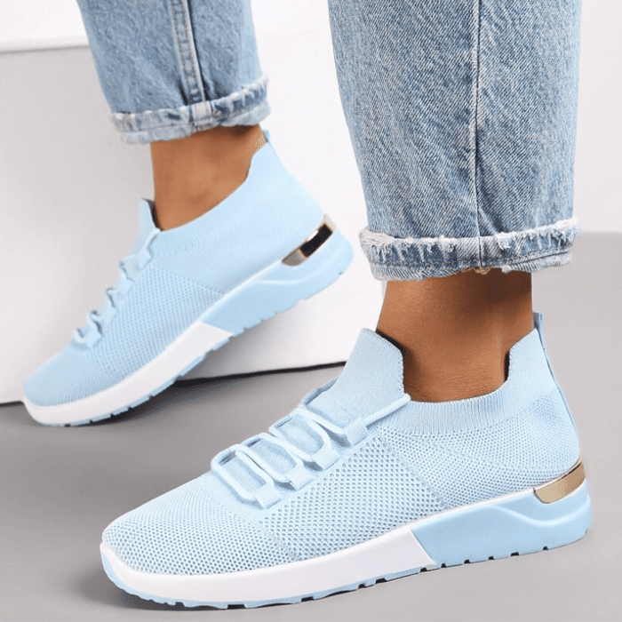 Amour sneakers i blå til dame