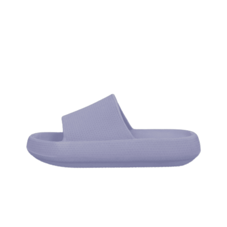 Bianco slippers i blå pastelfarve til dame