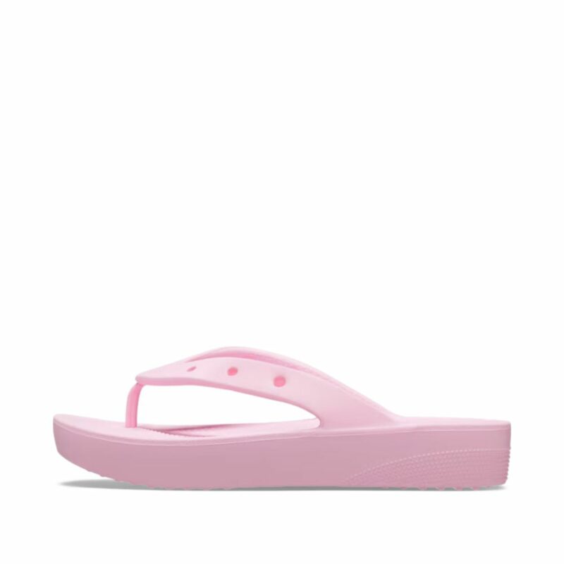 crocs sandal til dame i lyserød med tårem