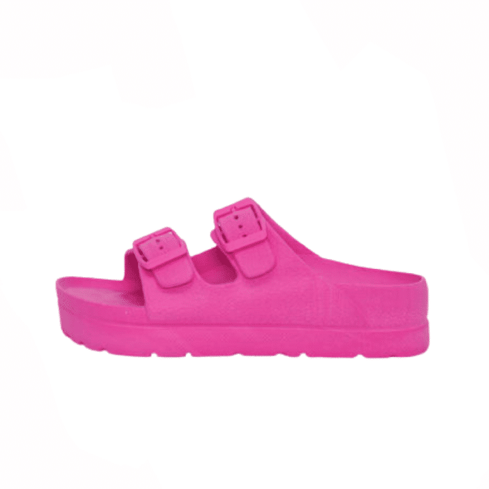 Duffy slippers i pink til dame