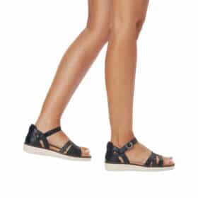 Remonte sandal i Sort til dame 4