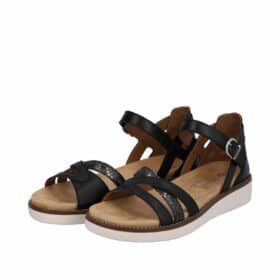 Remonte sandal i Sort til dame 5