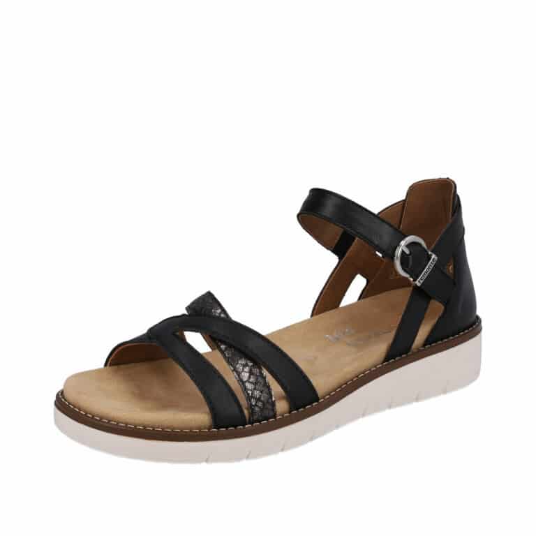 Remonte sandal i Sort til dame