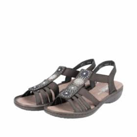 Rieker Sandal i Grå til Dame 2