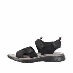 Rieker Sandal i sort til herre 1