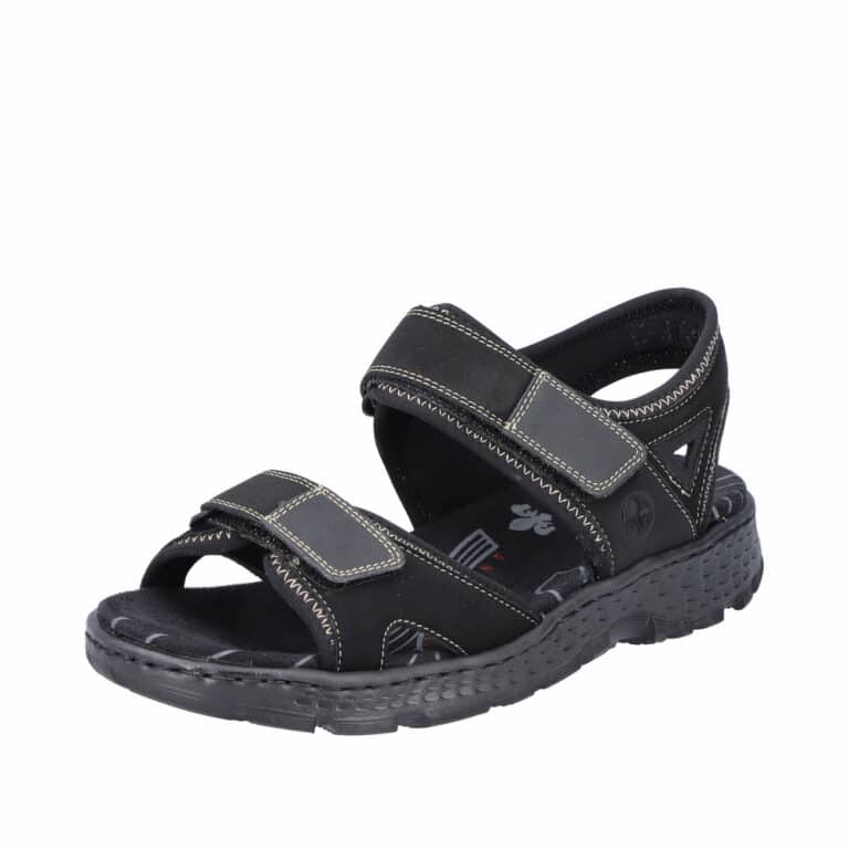 Rieker Sandal til Dame i Sort