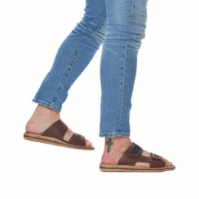 Rieker sandal i brun til herre 4