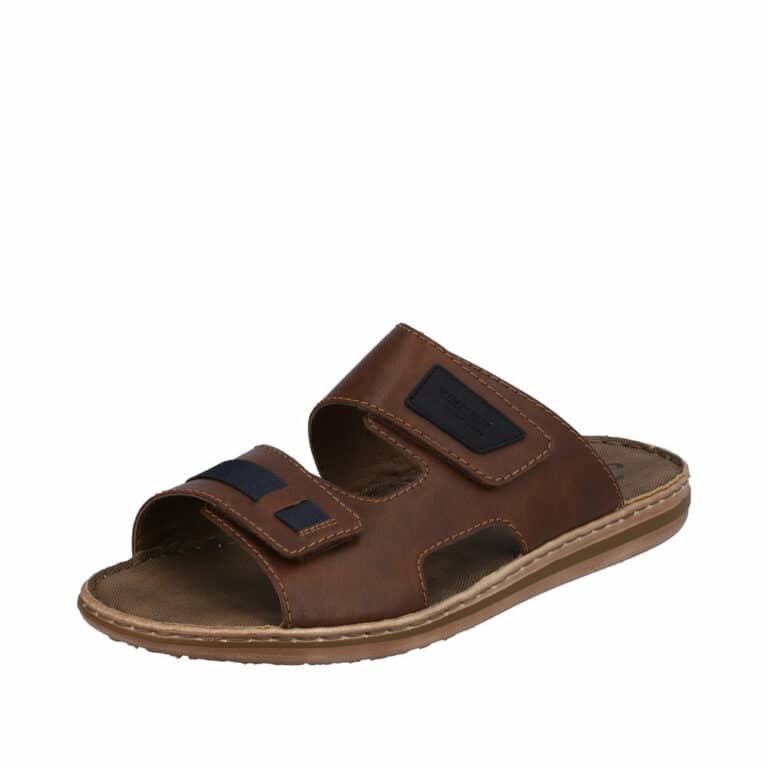 Rieker sandal i brun til herre