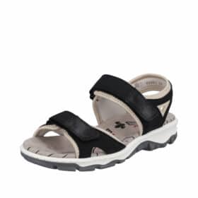 Rieker sandal i mørkeblå til dame