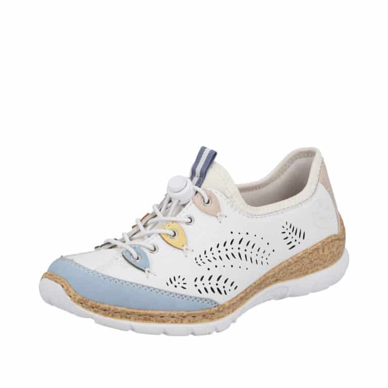 Rieker sneakers i hvid til dame