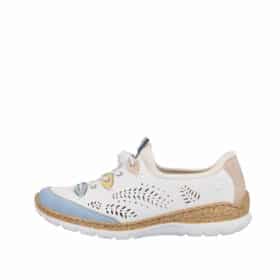Rieker sneakers i hvid til dame 1