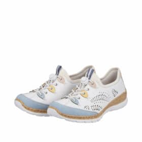 Rieker sneakers i hvid til dame 2