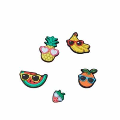 Crocs charms frugter med solbriller 10011409