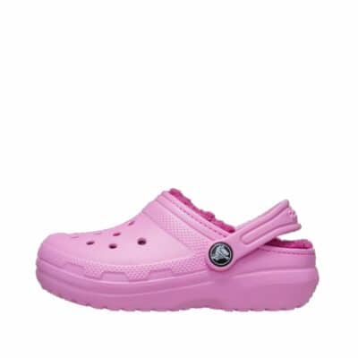 Crocs sandal til børn i lilla med varm for