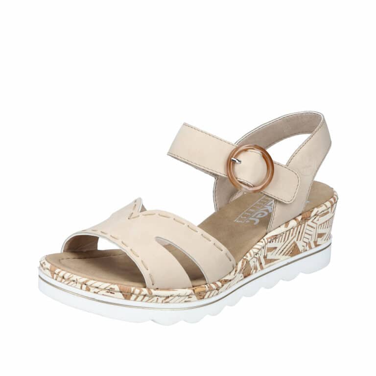 rieker-sandal-dame-beige