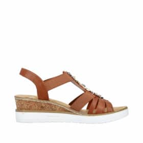 rieker-sandal-dame-brun1