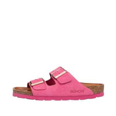 Rohde sandal i pink til dame. Smukkeste sandal i en lækker pink farve, med justerbare remme! Model: 5650-46
