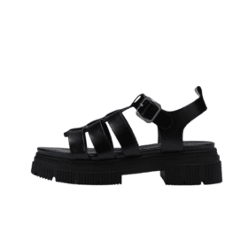 tamaris-sandal-i sort til dame 1