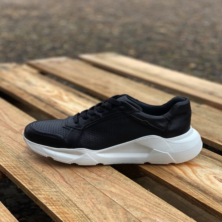 Bianco-sneakers-dame-sort