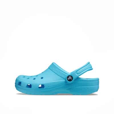 Crocs sandal dame i blå med huller