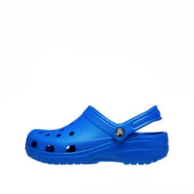 Crocs sandal dame i blå med huller