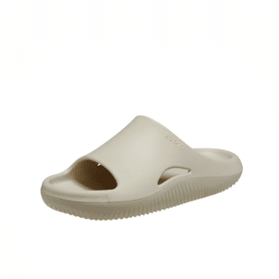 Crocs slippers / sandal i beige til dame