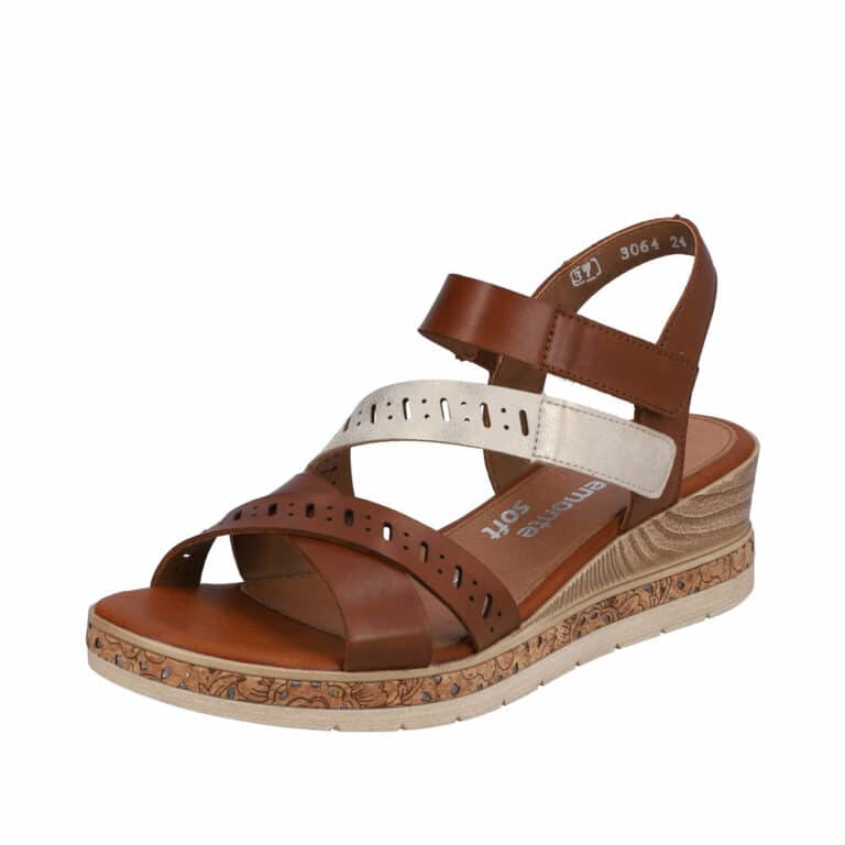 Remonte Sandal i Brun til Dame