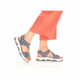 Rieker Sandal i Blå til Dame 4