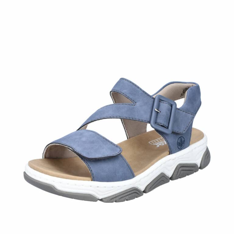 Rieker Sandal i Blå til Dame