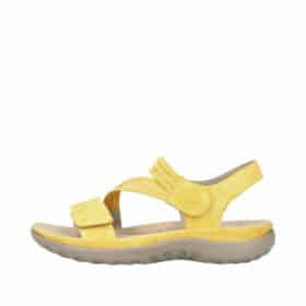 Rieker Sandal i gul til dame 1