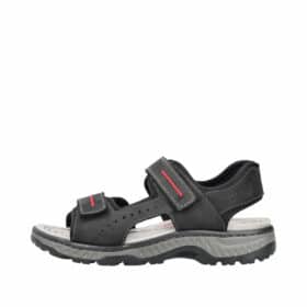 Rieker sandal i sort til herre 21760-00 1