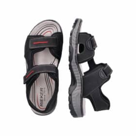Rieker sandal i sort til herre 21760-00 2