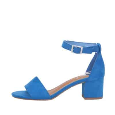 Duffy Rivello Uno sandal i blå. Lækker sandal med justerbar spændelukning samt en hæl på 5 cm. Model: 97-18551-10