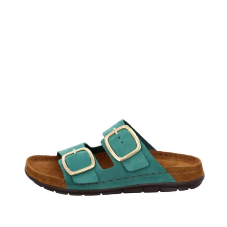 Rohde sandal i grøn til dame 5879-60
