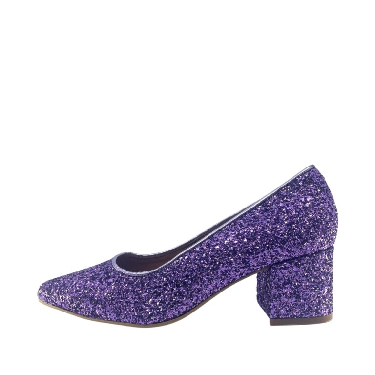Shoedesign Copenhagen Pumps til Dame i Lilla glimmer