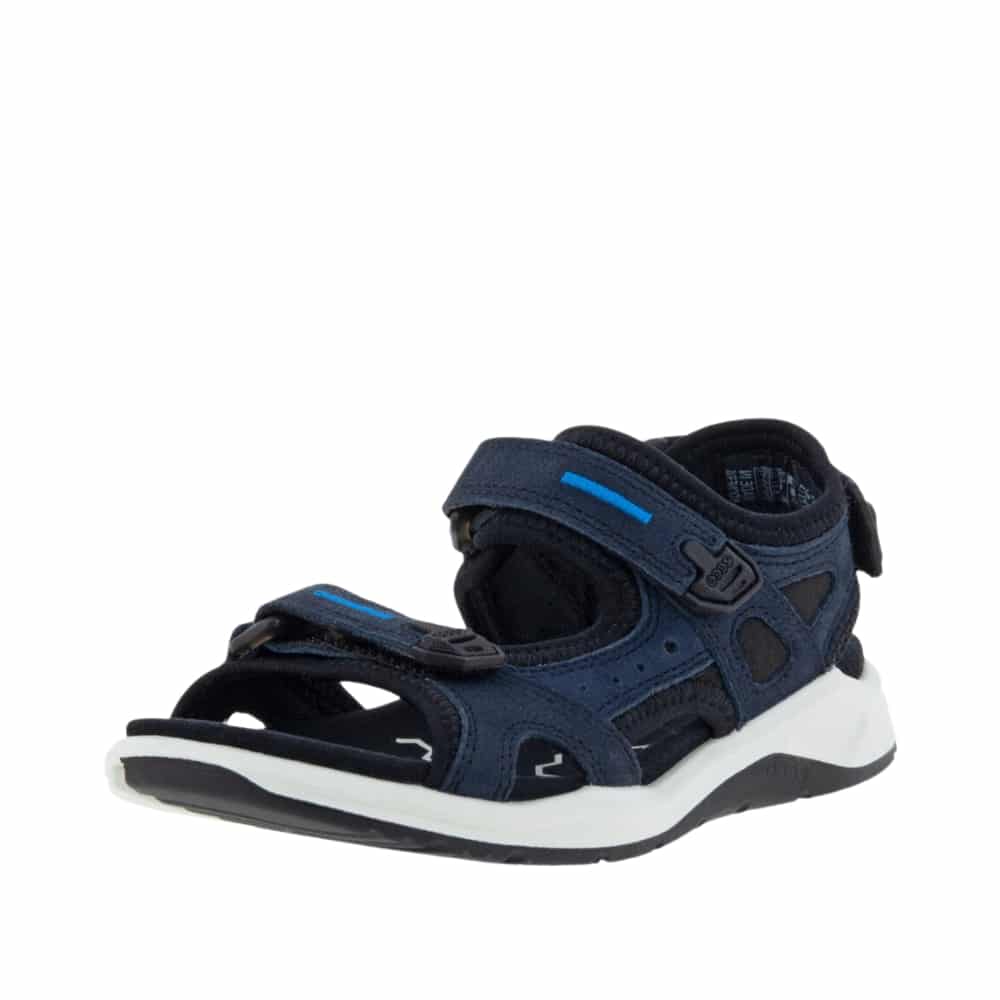 vejspærring bremse tildeling Ecco sandal til børn i blå med velcro | X-Trinsic K | Damkjær Sko 》